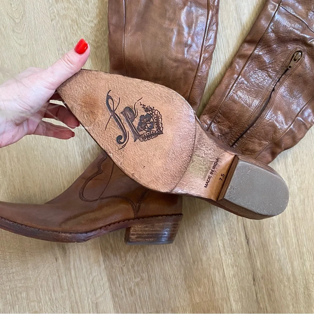 NEW FREE PEOPLE Maggie Over-The-Knee Tailored Boots